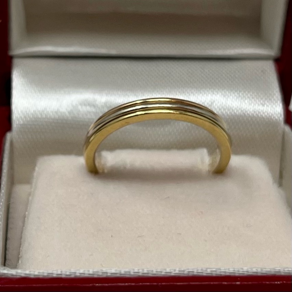 CARTIER TRINITY VENDÔME LOUIS UNISEX WEDDING BAND 18K GOLD - Picture 4 of 12